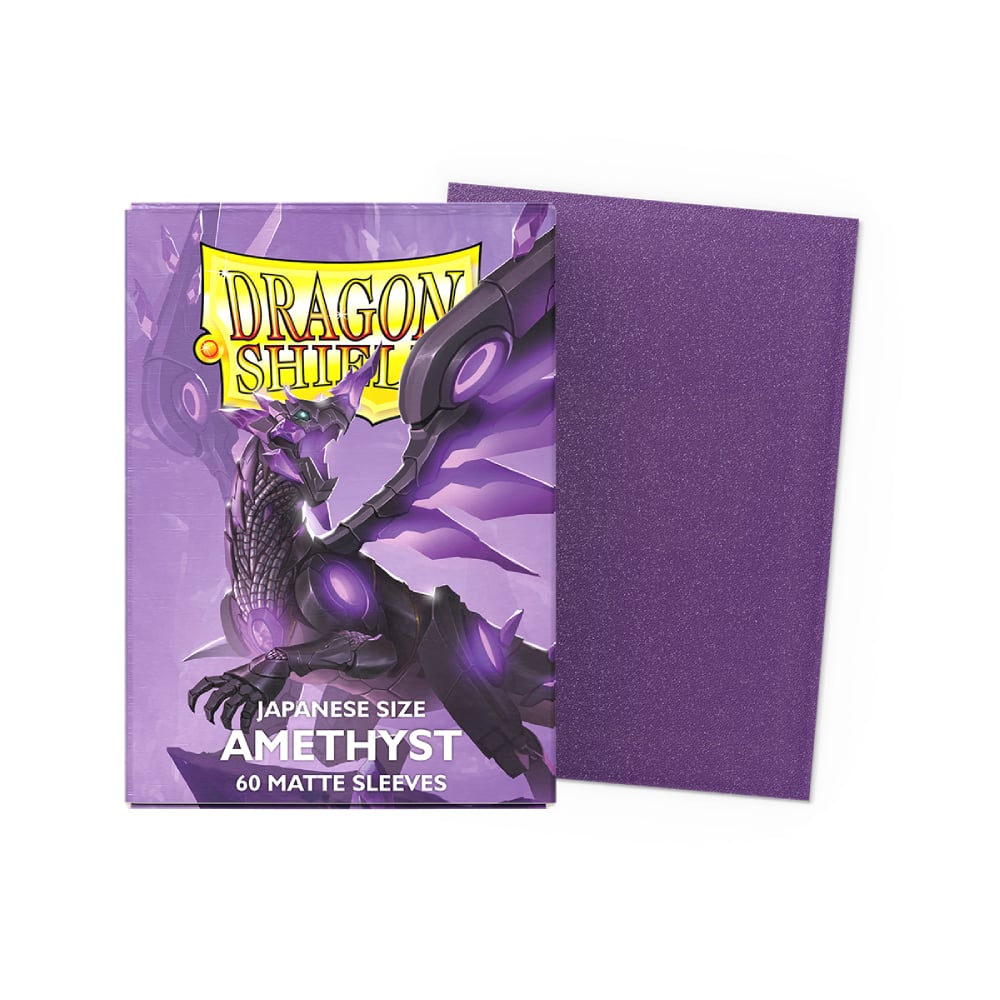 60 PROTEGES CARTES DRAGON SHIELD AMETHYST MATTE