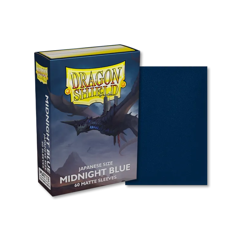 60 PROTEGES CARTES DRAGON SHIELD MIDNIGHT BLUE MATTE