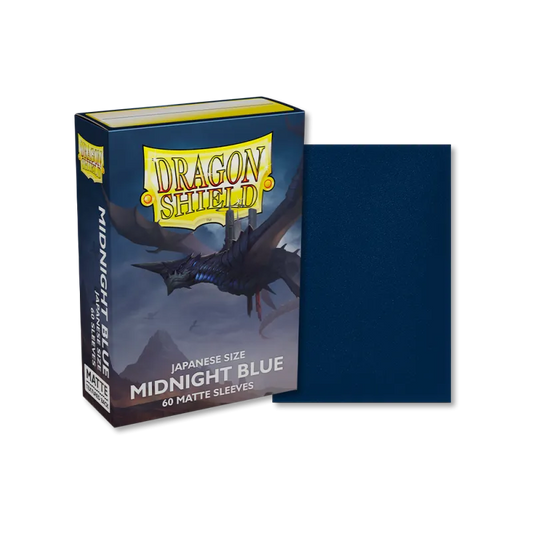 60 PROTEGES CARTES DRAGON SHIELD MIDNIGHT BLUE MATTE