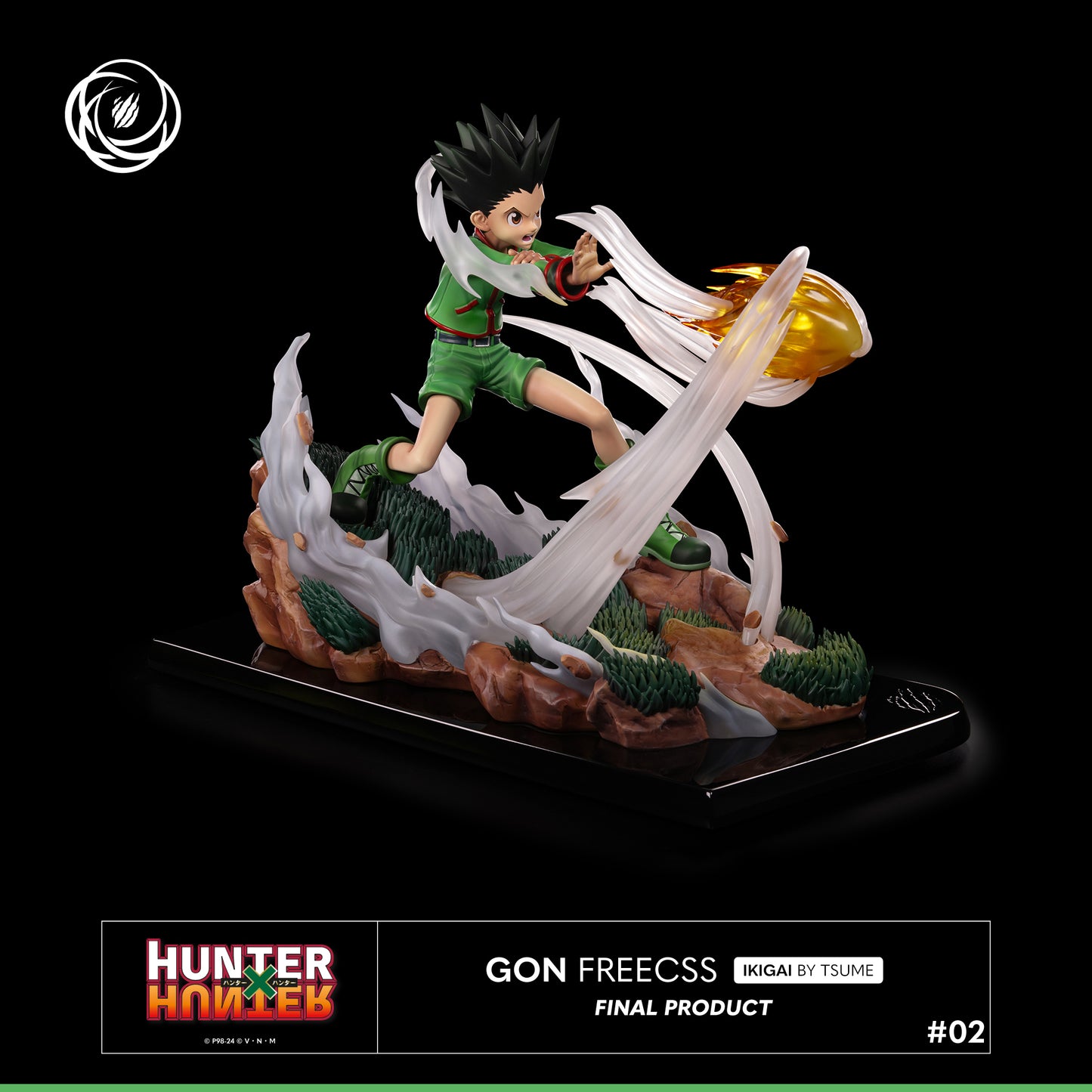 Tsume Ikigai de Gon Freecs au 1/6 limitée à 2000 exemplaires. Statue Hunter X Hunter 