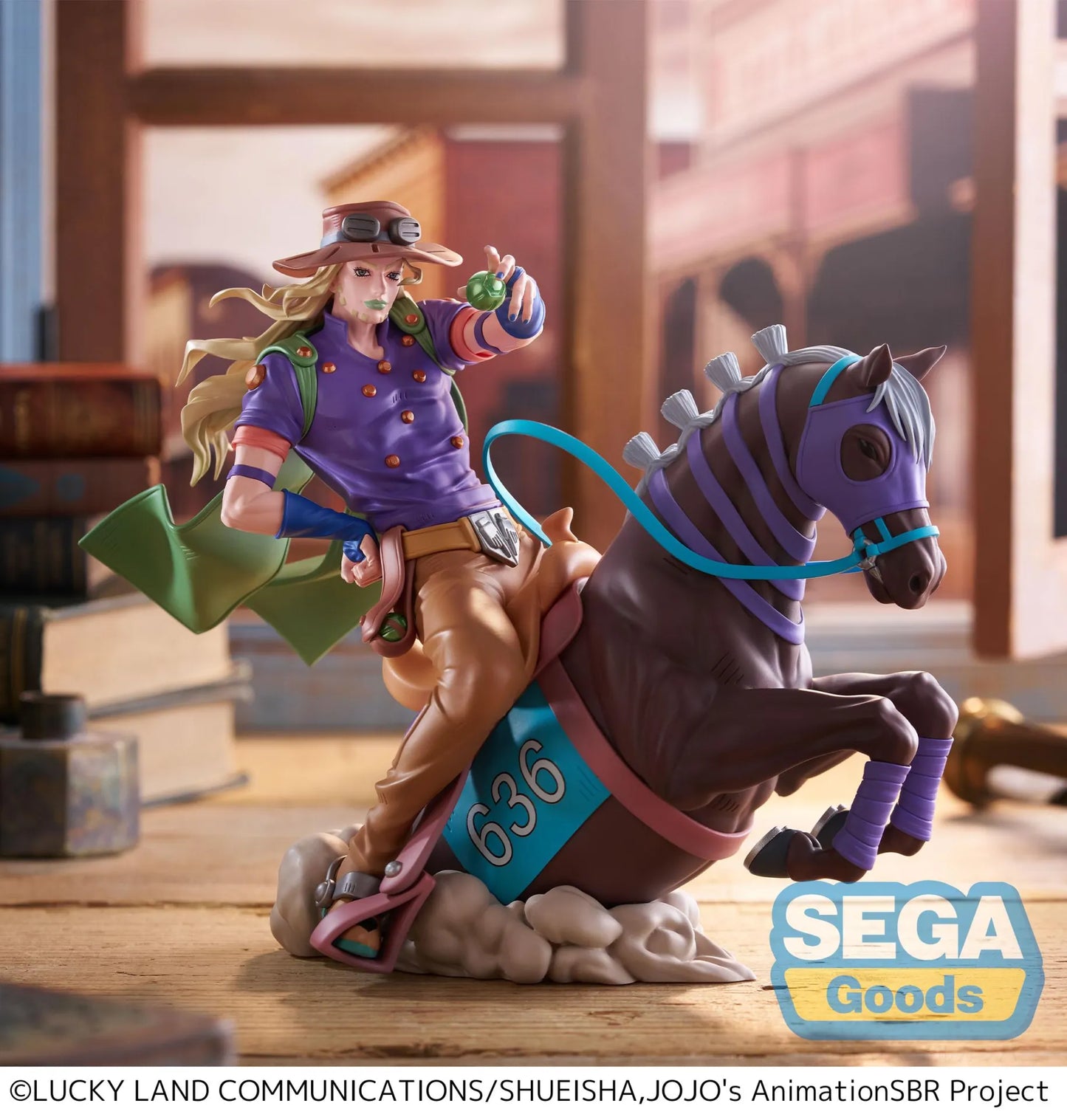 JOJO BIZARRE ADVENTURE GYRO ZEPPELI STEEL BALL RUN XROSS LINK MAX PRECOMMANDE