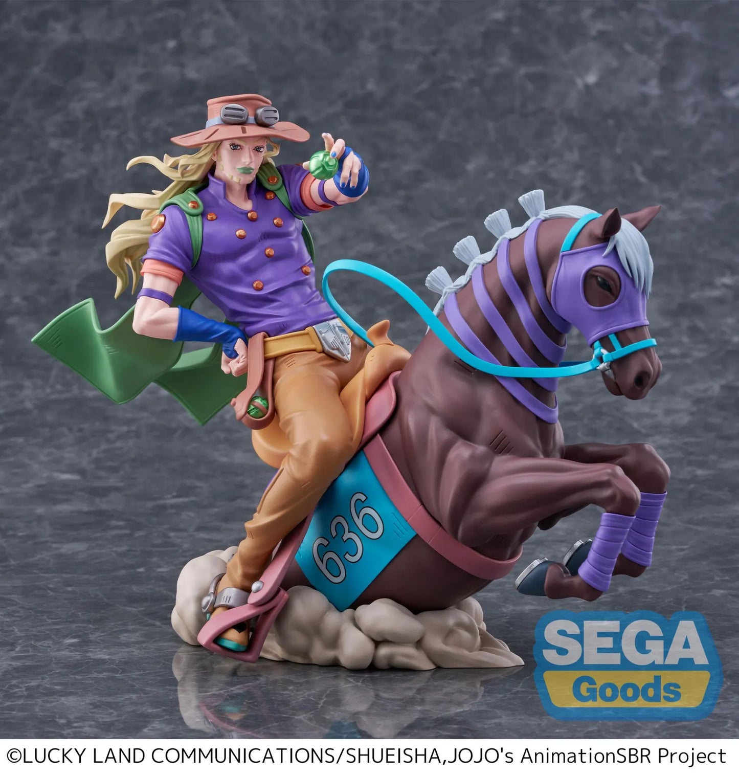 JOJO BIZARRE ADVENTURE GYRO ZEPPELI STEEL BALL RUN XROSS LINK MAX PRECOMMANDE