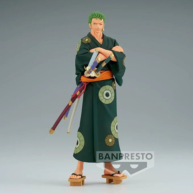 Figurine Zoro Roronoa Yukata Kimono DXF Banpresto One Piece