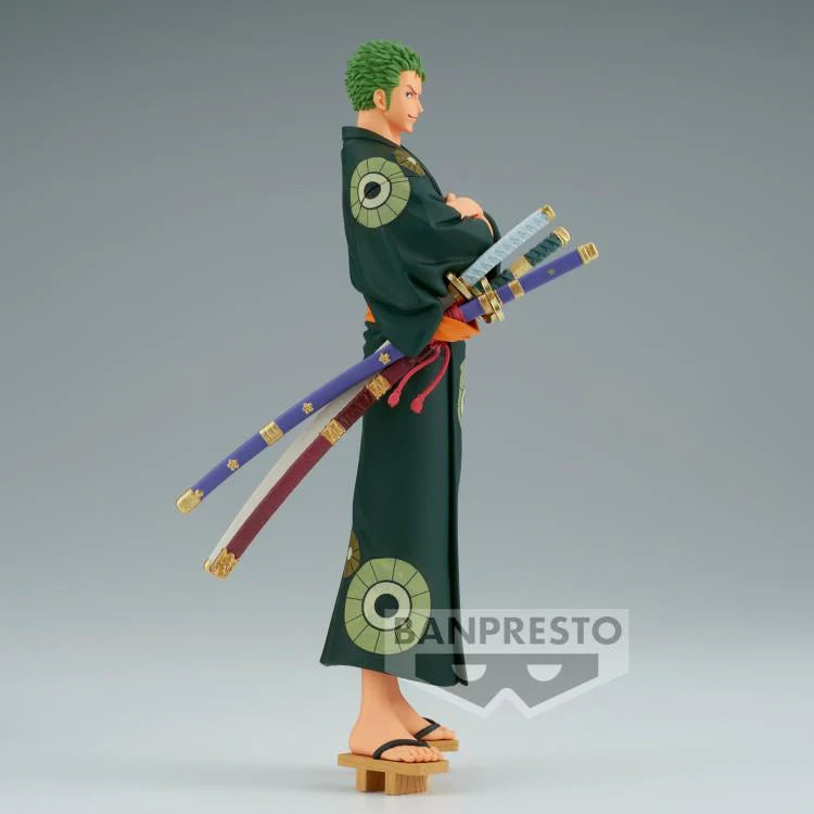 ONE PIECE ZORO RORONOA YUKATA DXF GRANDLINE SERIES WANOKUNI