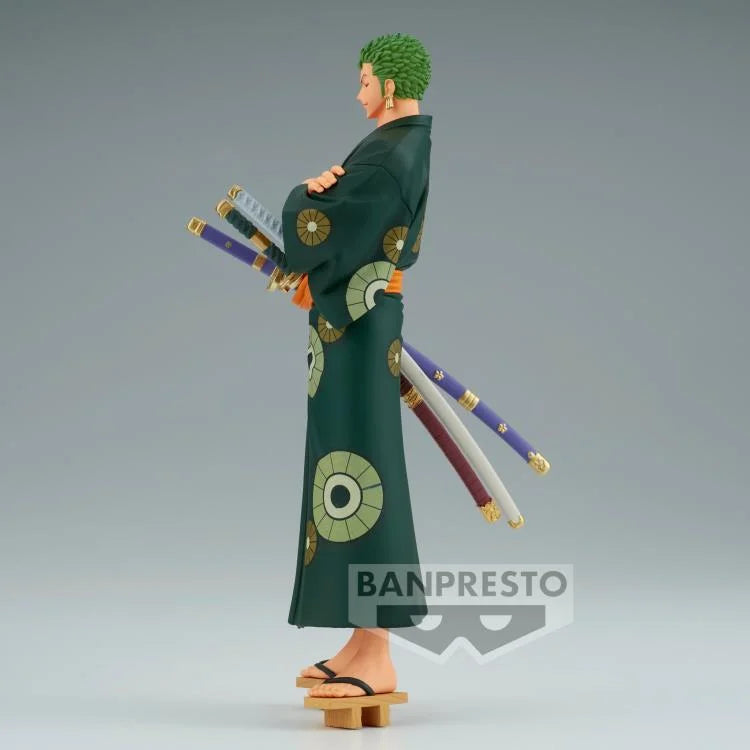 ONE PIECE ZORO RORONOA YUKATA DXF GRANDLINE SERIES WANOKUNI