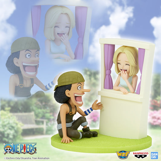 Figurine One piece Log stories usopp et kaya banpresto