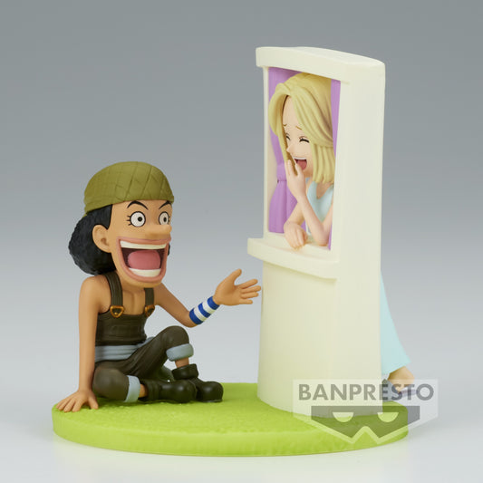 Figurine One piece Log stories usopp et kaya banpresto