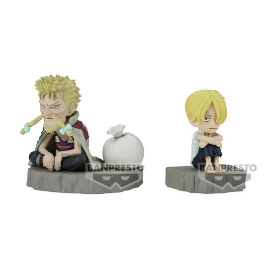 Découvrez les petits diorama de One Piece de chez Banpresto ! C'est au tour de Sanji et de Zefff de venir compléter la collection !