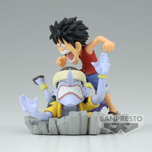 ONE PIECE LUFFY VS ARLONG WORLD COLLECTABLE LOG STORIES