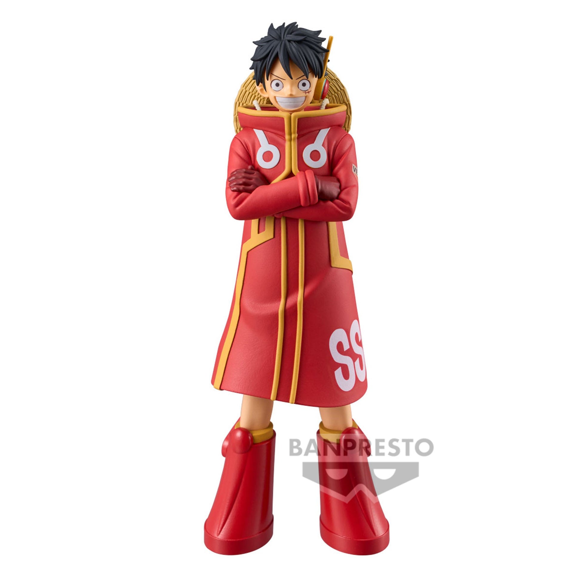 Figurine de Luffy - One Piece | Ajoutez à votre collection cette superbe figurine de Monkey D. Luffy, le capitaine charismatique et intrépide des Chapeaux de Paille, dans le célèbre manga et animé "One Piece". Avec ses détails fidèles au personnage et sa pose dynamique, cette figurine capture parfaitement l'esprit aventureux et la détermination de Luffy. Parfait pour les collectionneurs et les fans de One Piece, cette figurine est un ajout incontournable à votre collection.