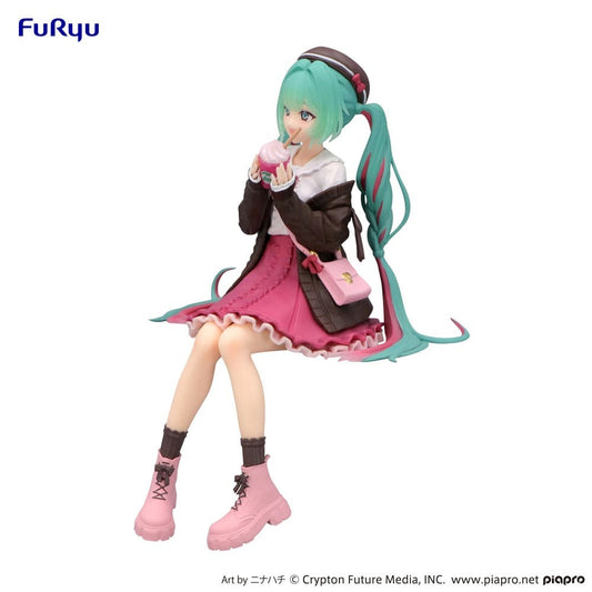 HATSUNE MIKU NOODLE STOPPER MIKU AUTUMN DATE PINK Ver. PRECOMMANDE