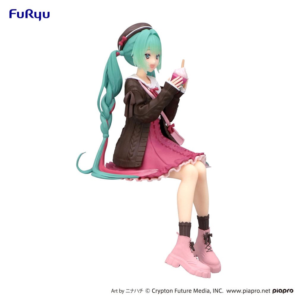 HATSUNE MIKU NOODLE STOPPER MIKU AUTUMN DATE PINK Ver. PRECOMMANDE