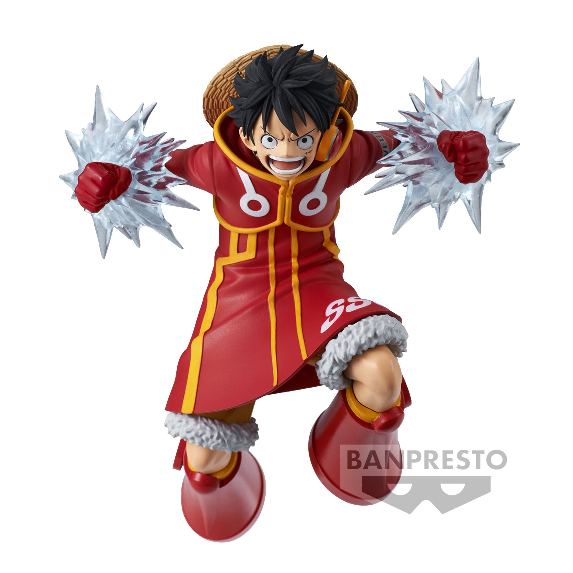 Ajoutez à votre collection cette figurine officielle de Luffy par Banpresto. Capturant l'essence du célèbre capitaine de One Piece, cette figurine détaillée est un incontournable pour tout fan. Commandez dès maintenant et vivez l'aventure avec Luffy!