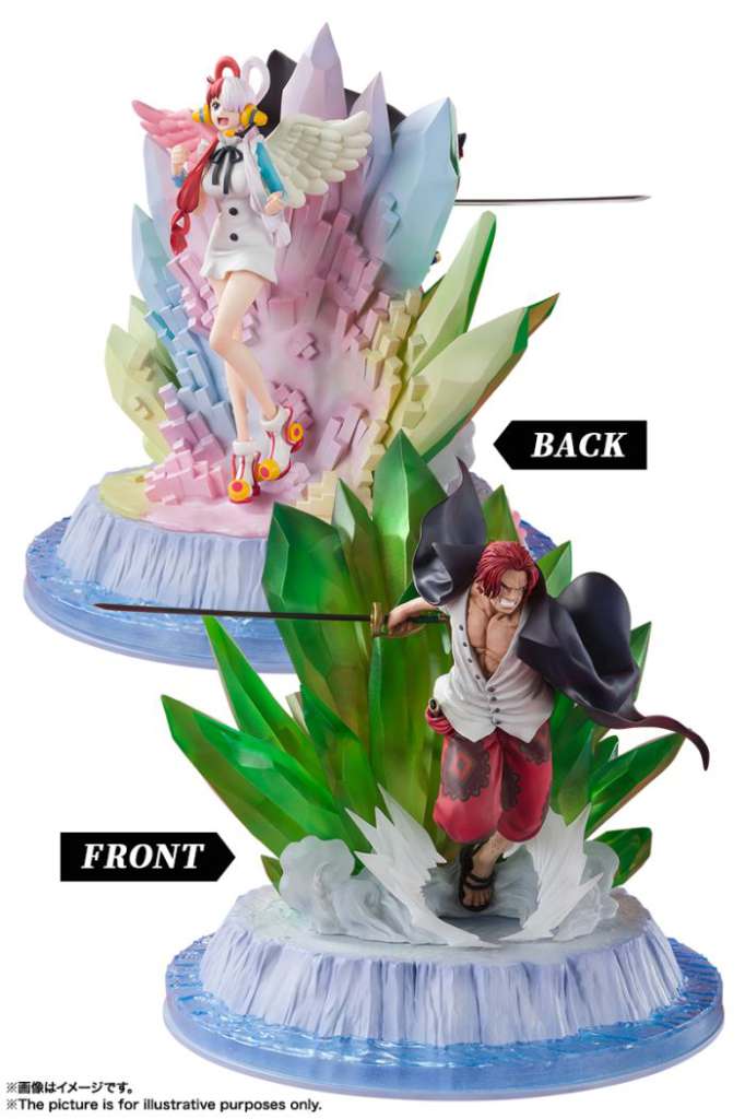 ONE PIECE FILM RED SHANKS & UTA FIGUARTS ZERO EXTRA BATTLE