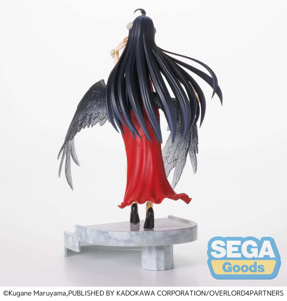 OVERLORD ALBEDO SEGA RED DRESS