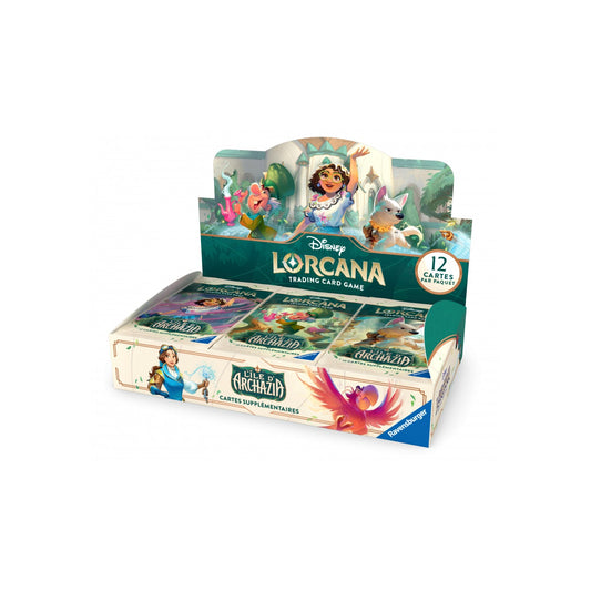 Booster Lorcana Chapitre 7 - L’Île d’Archazia en version française, avec des cartes inédites pour les collectionneurs et joueurs du TCG Disney Lorcana