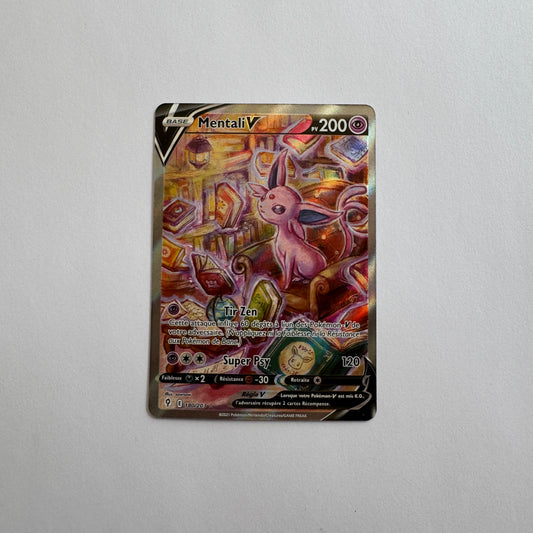 Carte Pokémon Mentali V 180/203 version alternative