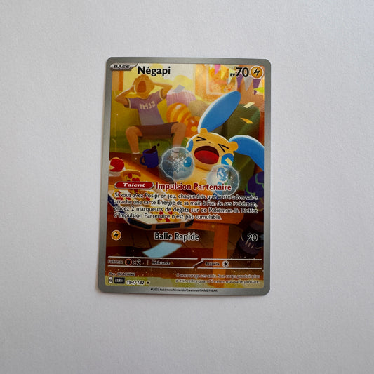 Carte Pokémon Negapi 194/182 AR en version française