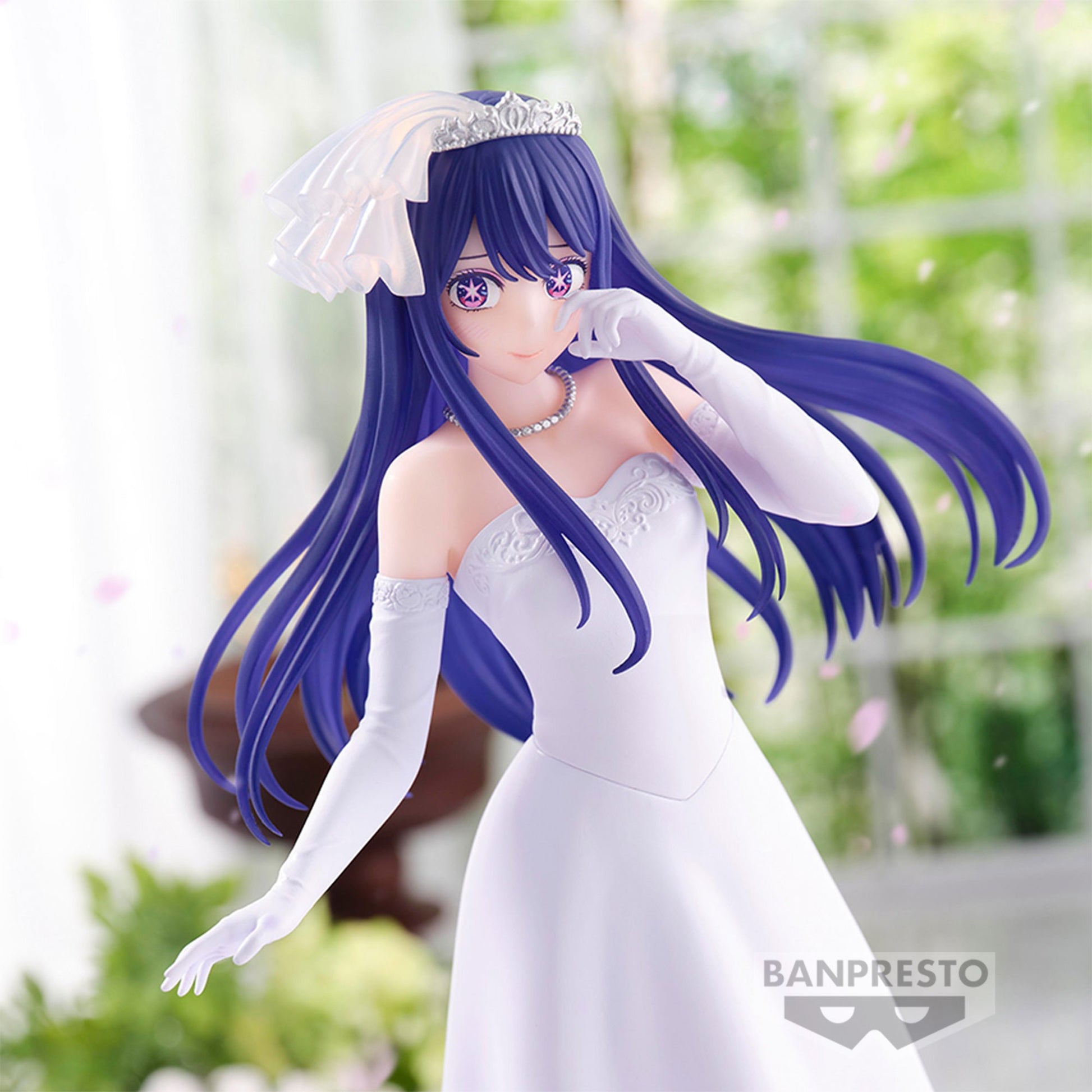 Figurine de Ai Hoshino dans Oshi No Ko en version robe de mariée