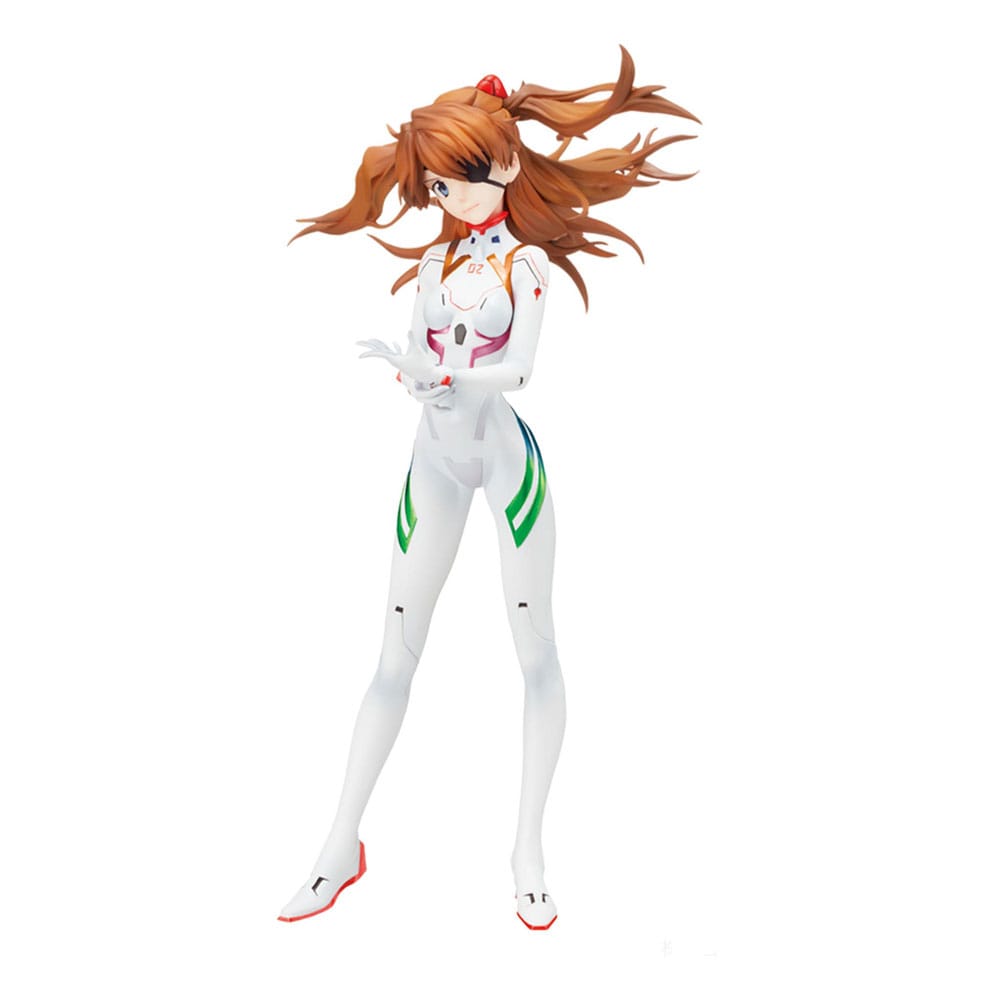 Figurine d'Asuka dans "Neon Genesis Evangelion", vêtue d'un plugsuit blanc emblématique. Cette figurine captivante de la marque Sega capture parfaitement l'intensité et la grâce d'Asuka dans son uniforme de pilote EVA. Avec des détails soignés et une pose dynamique, cette pièce est un incontournable pour les fans de la série et les collectionneurs de figurines. Ajoutez une touche d'icône à votre collection dès aujourd'hui !