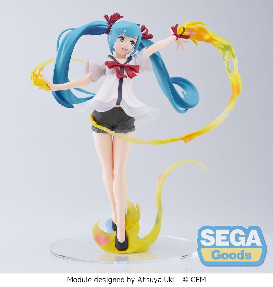 HATSUNE MIKU SHINY T.R. PROJECT DIVA MEGA 39'S LUMINASTA FIGURIZM