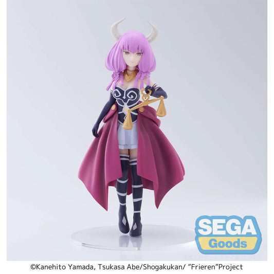 Figurine d'Aura, 16 cm, Desktop X Decorate de Frieren: Beyond Journey's End, avec une pose élégante et des détails soignés reflétant son caractère mystérieux