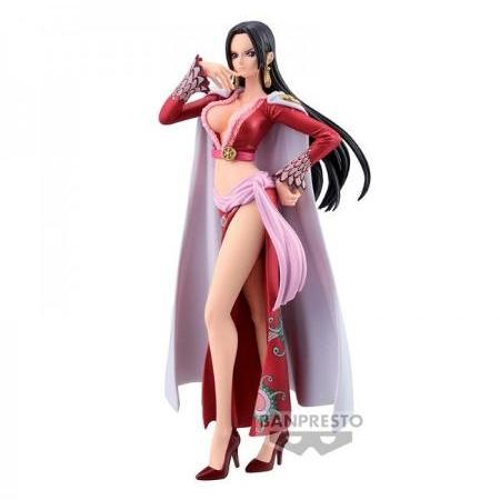 Figurine détaillée de Boa Hancock, l'une des héroïnes emblématiques de la série One Piece. Fabriquée par Banpresto, cette pièce de collection mesure 17 cm de hauteur et capture parfaitement la grâce et la puissance de l'impératrice des Amazones. Avec ses finitions soignées et son attention aux détails, cette figurine est un incontournable pour tous les fans de One Piece et les collectionneurs.