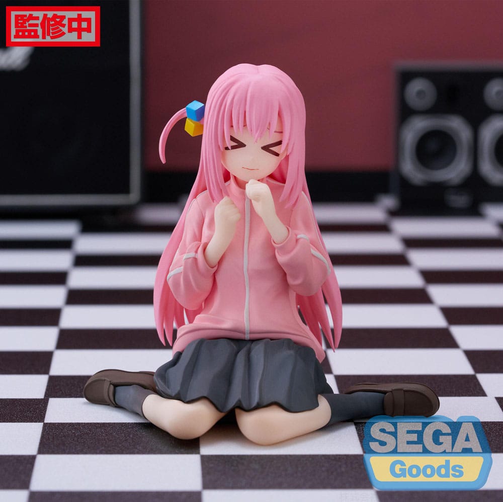 Admirez cette figurine de Hitori Gotoh de Bocchi the Rock!, conçue par SEGA et mesurant 80 mm. Représentée en position accroupie, cette figurine capture l’essence du personnage avec des détails soignés et une expression pleine de caractère. Parfaite pour les collectionneurs et les fans de la série, elle apportera une touche vivante à votre décoration. Un incontournable pour célébrer l’univers musical et comique de Bocchi !