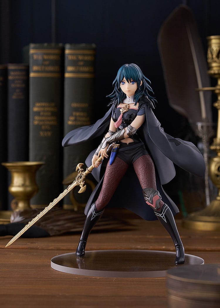 Figurine Byleth version féminine Pop Up Parade par Good Smile Company, inspirée du jeu Fire Emblem: Three Houses.