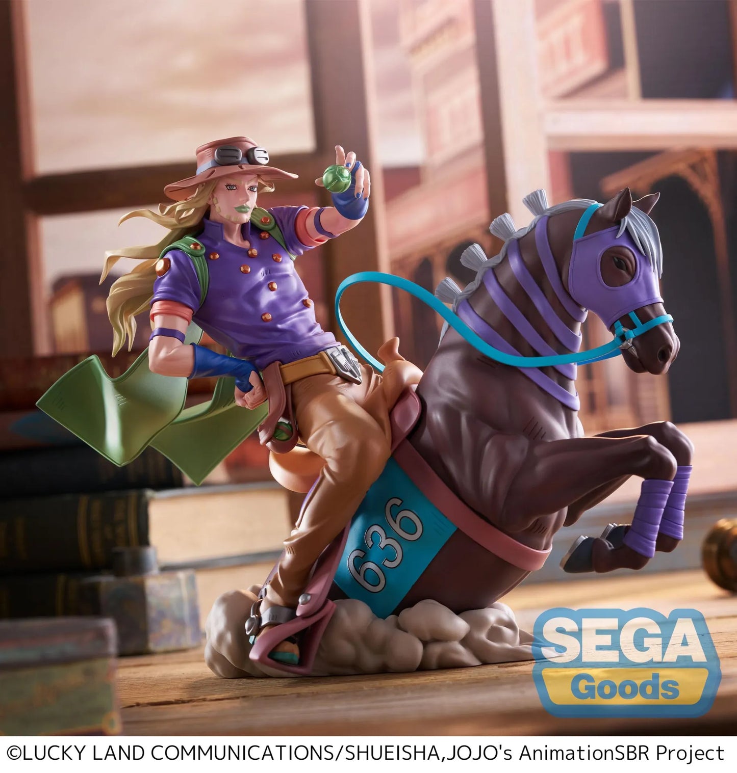 Figurine Gyro Zeppeli Jojo Bizarre Adventure Steel Ball Run Sega