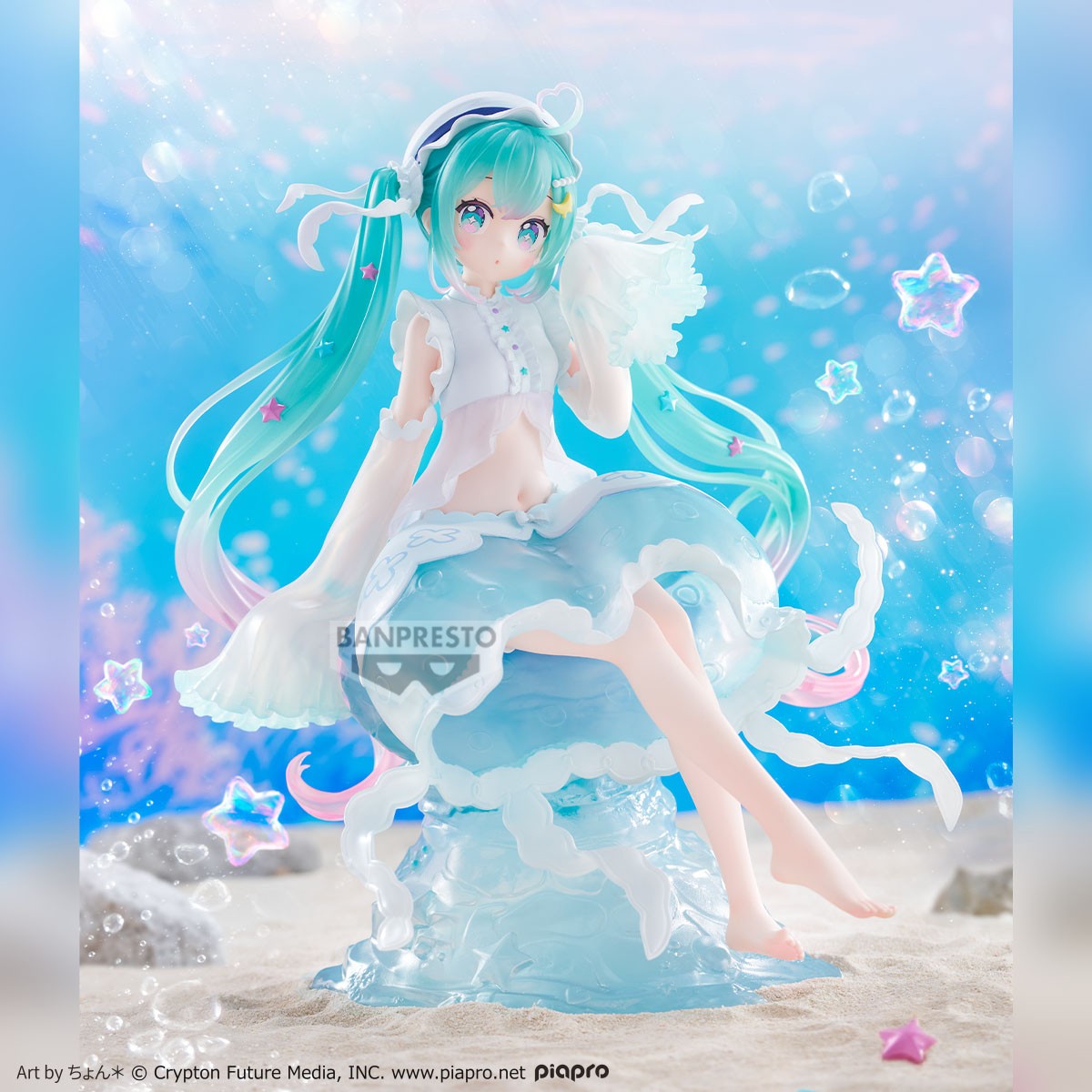 Figurine Hatsune Miku Jellyfish Evolve Banpresto