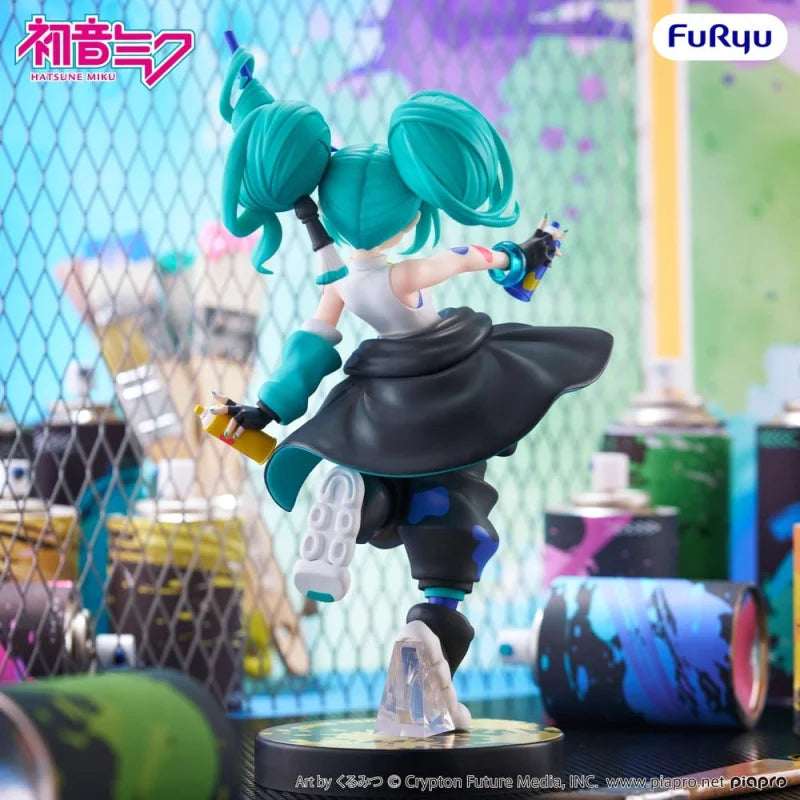 Figurine Hatsune Miku Paint Girl Muchute Furyu