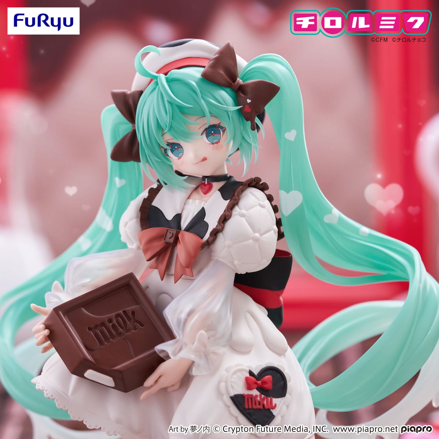 Figurine Hatsune Miku x Tirol Choco Furyu Officielle