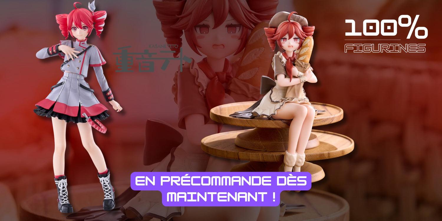 Figurine Kasane Teto Vocaloid UTAU Baguette Pop Up Parade 