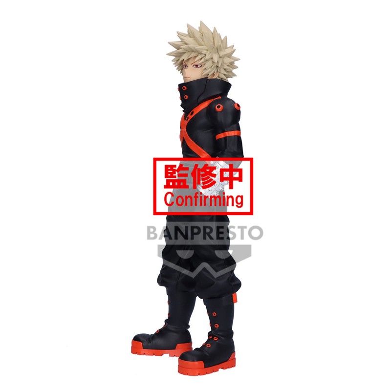 Figurine Katsuki Bakugo 23 cm de Banpresto, capturant son intensité et son style héroïque