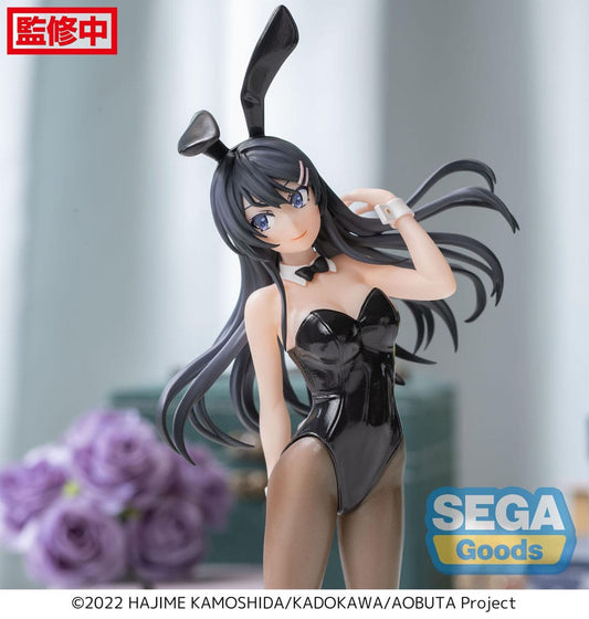 Figurine Mai Sakurajima Desktop X Decorate Collections de Rascal Does Not Dream of Bunny Girl Senpai, taille 17 cm, élégante et détaillée