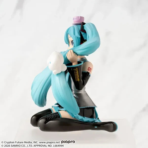 Figurine Miku x Cinnamoroll Sega Officielle