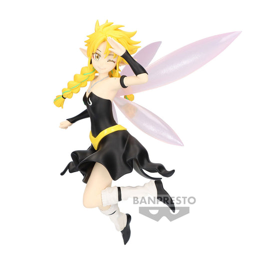 Figurine de 16 cm de Ramiris de Moi Quand Je Me Réincarne en Slime, issue de Banpresto. Détails soignés et pose dynamique, parfaite pour les collectionneurs.