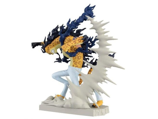 Ne manquez pas la figurine de Rob Lucci de Banpresto, issue de la gamme Senkozekkei. Mesurant 10 cm, cette pièce capture la puissance et la détermination de cet adversaire emblématique dans One Piece.