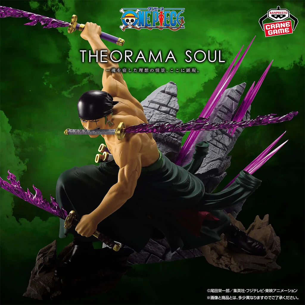 Figurine Roronoa Zoro Theorama Soul One Piece
