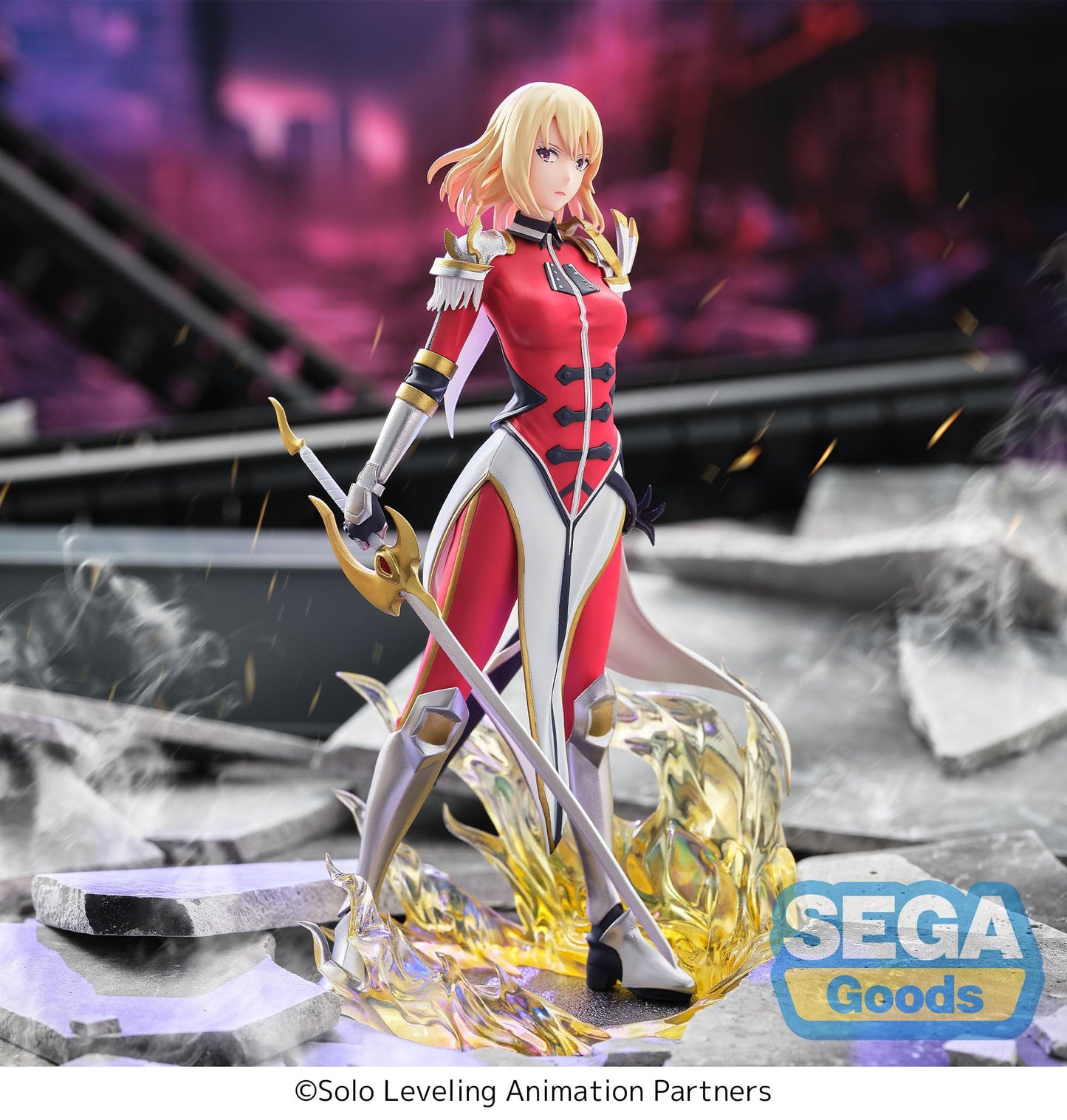 Figurine Solo Leveling Cha Hae-In Sega Officielle