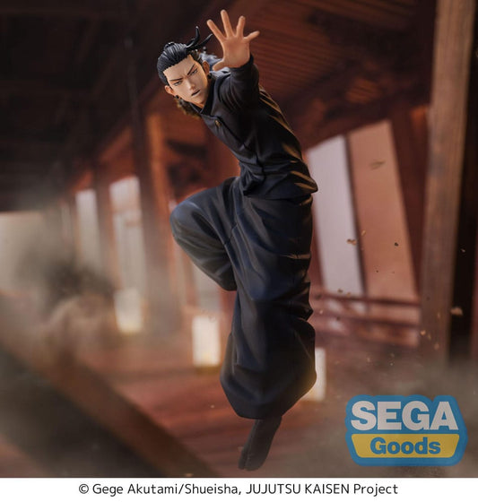 Figurine de Suguru Geto, 25 cm, Figurizm de Jujutsu Kaisen Inventory/Premature Death, représentant l’exorciste dans une pose charismatique et détaillée