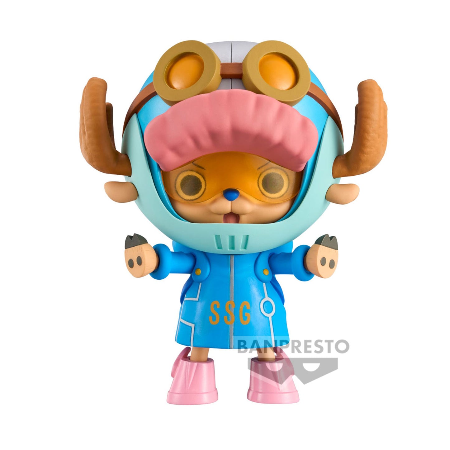 Adoptez l'adorable Tony Tony Chopper dans cette version Egg Head de Banpresto, gamme DXF. Cette figurine de 80 mm est parfaite pour ajouter une touche de mignonnerie à votre collection One Piece.