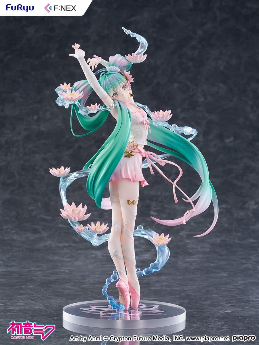 Figurine Water Lily Hatsune Miku F:NEX 1/7 Furyu Officielle