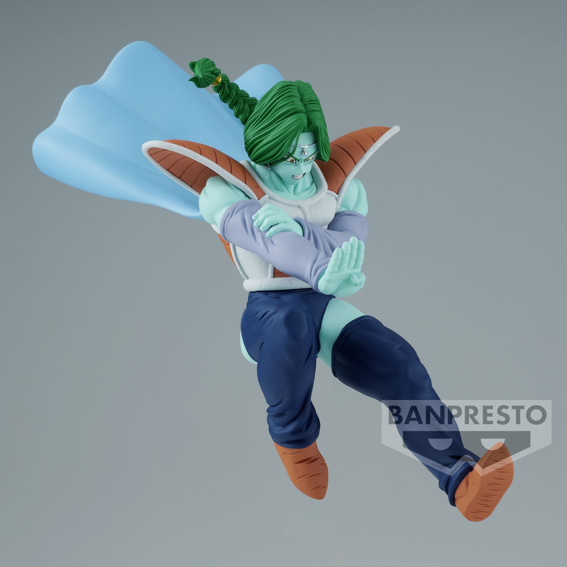 Figurine de Zarbon (Dragon Ball Z), gamme Match Makers, 13 cm, Banpresto. Pose dynamique, détails soignés, personnage emblématique de l’armée de Freezer.