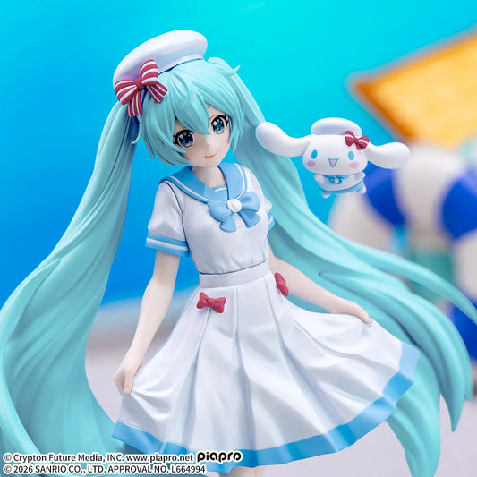 Hatsune Miku x Cinnamoroll Summer Ver. XStellar | Figurine 18 cm