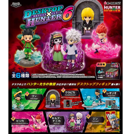 Hunter × Hunter DesQ Desktop Hunter Vol.6 Re-Ment | Figurines Officielles