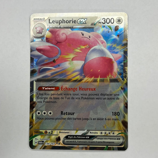 CARTES POKEMON LEUPHORIE EX 134/167 FR