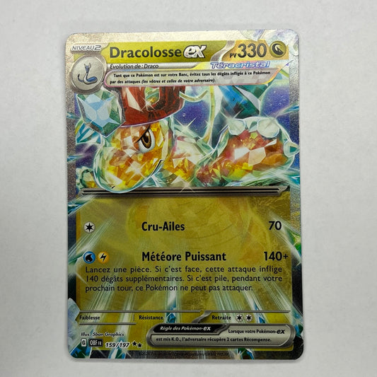CARTES POKEMON DRACOLOSSE EX 159/197 FR