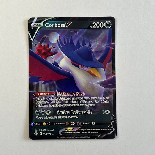 CARTES POKEMON CORBOSS V 088/172 FR